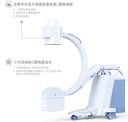 高頻移動式手術X射線機PLX112B結構圖